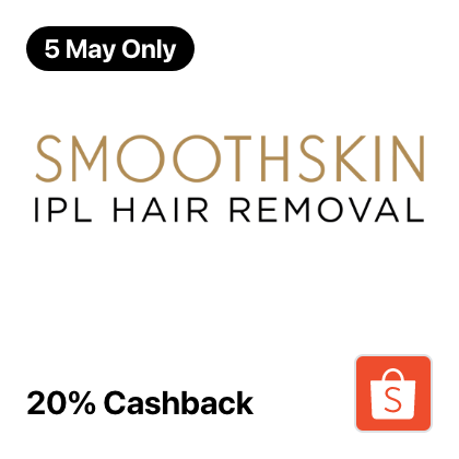 5 May SmoothSkin Official Store 20%