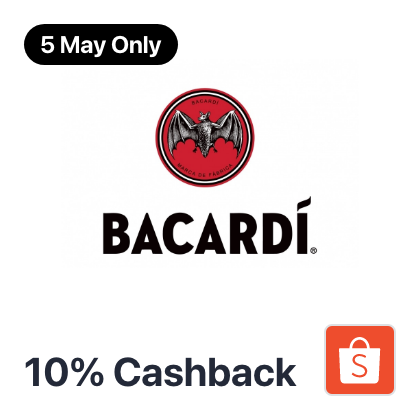 5 May Bacardi Official Store 10%