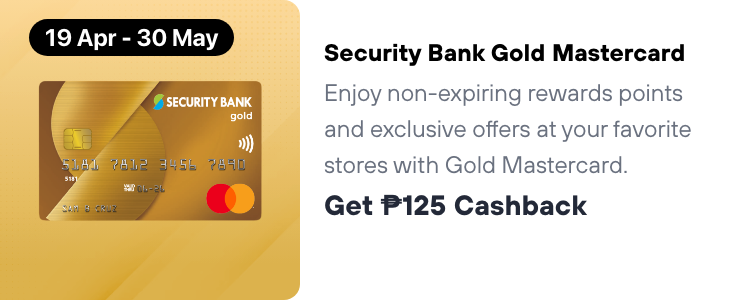 Security Bank Gold Mastercard AdSales_CreditCards