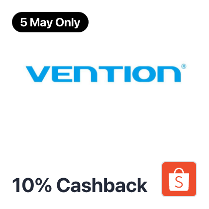 5 May Vention Official Store 10%